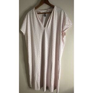 Trigema Night Gown Sleep Dress Hearts Soft cotton Size XL Cottage Germany